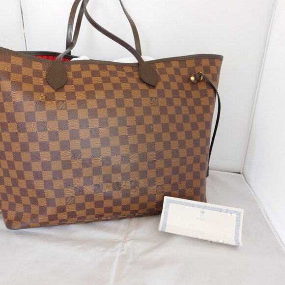 Louis Vuitton GM Neverfull with pouch - Picture 3 of 10